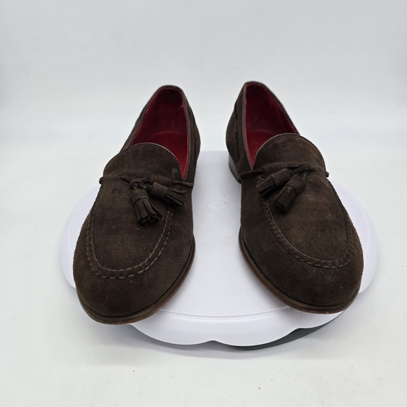 Alan Payne Shoes Men's 9 Loafers Slip On Brown - Picture 10 of 10